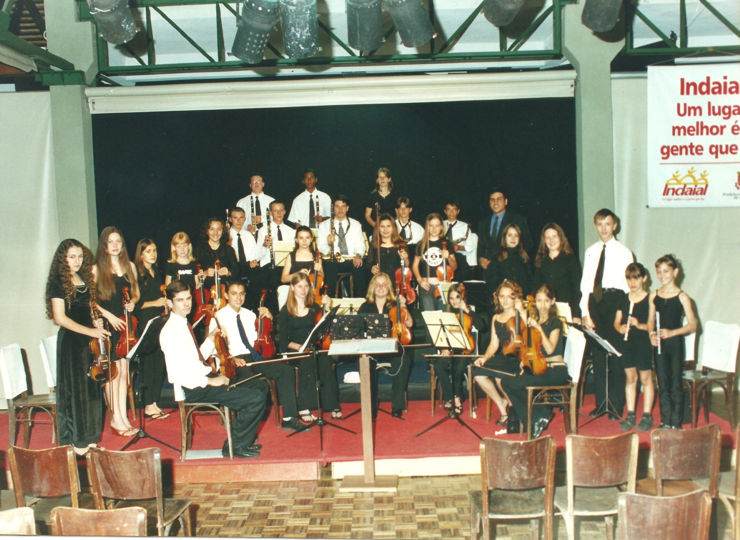 Primeiro concerto da Orquestra de Câmara de Indaial, 2002